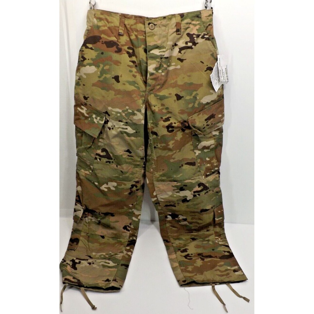 NEW ! Military ARMY Combat Trousers, Camo with sheild - Unisex - Size MEDIUM REG